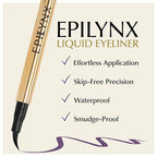 Liquid Eyeliner - Hypoallergenic Eyeliner with Fine Brush Tip, Long-Lasting Waterproof Eye Liner - Cruelty-Free, Vegan, Hypoallergenic, Gluten-Free, Smooth Application Liquid Eye Liner, Purple 2mL