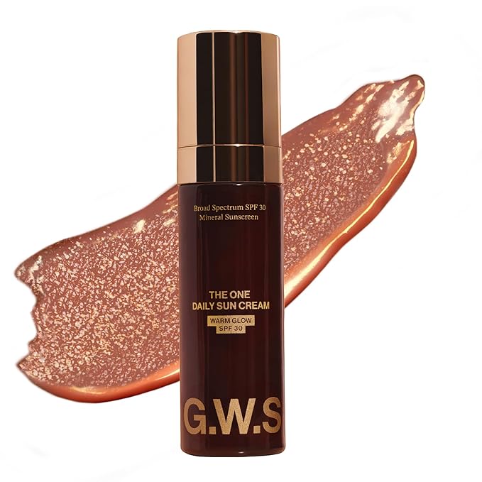 Good Weather Skin Mineral Sunscreen Duo SPF 30 – Broad-Spectrum Non-Nano Zinc Face & Neck Sun Protection | Hydrating, Anti-Aging, Radiant Finish