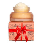 Poppy & Pout Natural Lip Scrub, Moisturizing Sugar Scrub for Dry Lips, Lip Scrubber Exfoliator with Essential Oils Smooths and Hydrates Lips, In Recyclable Glass Jars, Cruelty Free - Pink Grapefruit