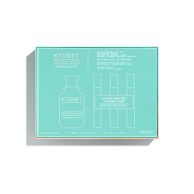 Michael Malul 831 San Lucas Eau de Parfum Gift Set - 100ml | 10ml
