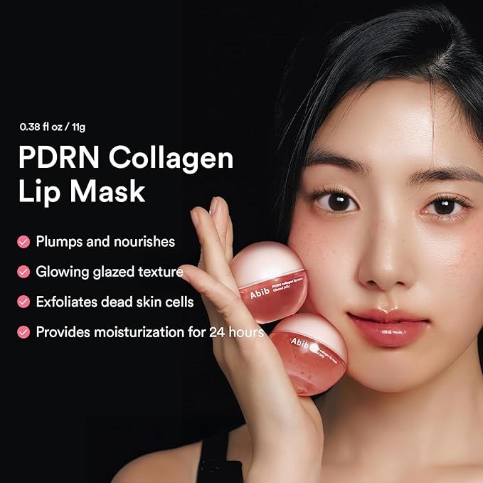 Abib Pink Me Up Pdrn 3 Step Glow Kit | Overnight Firming Jelly Mask, Korean Skincare Set for Glass Skin Routine