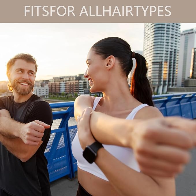 Hair Ties for girls 4 popular styles Hair Elastics (15pcs No Damage Hair Ties 50pcs High Elastic Ties 15pcs Ponytail Holders 12 Satin Scrunchies) Pain-free No Crease multiple colors for all hair types