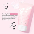 Saturday Skin Rub-A-Dub Refining Peel Gel Facial Cleansing Gels, Facial Polishes Washes with Natural Fruit Enzymes, Gentle Exfoliator Scrub for All Skin Types, Korean Skin Care (2.53 Fl. Oz. (75ml))