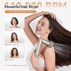 5 in 1 Hair Dryer Brush,110,000 RPM High-Speed Hair Styling Tools,Upgrade Air Curling Wrap Styler,Detachable Blow Dryer Brushs with Auto Wrap Curlers,Hot Air Brush for Straight/Curl/Drying/Smoothing