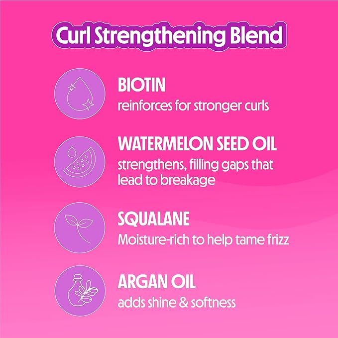 Not Your Mother's Curl Talk Strengthening Oil (2-Pack) - 3.3 fl oz Each - Nourishing, Frizz-Control, and Strengthening Oil for Curls