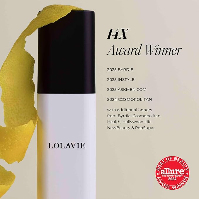 LolaVie Glossing Detangler - 5 oz - Delivers 15x Softer, Smoother Hair & 99% Reduction in Flyaways - 450-Degree Heat Protectant - Color Safe - All Hair Types