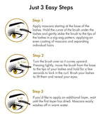 Toplash Extra Ebony Mascara with Keratin, Panthenol and Vitamin E