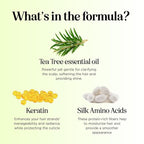 Tea Tree Conditioner for Dry Hair - Tea Tree Oil Conditioner for Oily Hair and Sulfate Free Conditioner for Dry Hair - Cleansing Conditioner and Tea Tree Dry Scalp Care with Tea Tree Oil for Hair