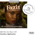 Fazit Makeup Patches - Ornament Eye Rays - Glow Up Make-Up Patches - Cute Glitter Makeup Accessories for Women - Cosmetic Glitter for Face