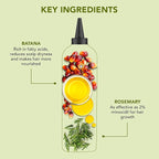 Botanic Hearth Hair Oil for Hair Growth | Strengthening Dry, Frizzy, Damaged Hair & Scalp Treatment | No Parabens or Harmful Sulfates | All Hair Types | Rosemary Batana Hair Oil 6.7 Fl Oz (2 Pack)