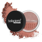 Bellapierre Mineral Blush – Loose Powder Blush, Lightweight Cheek Color, Warm Dewy Finish, Talc-Free, Hypoallergenic & Non-Toxic – 0.3 oz – Amaretto