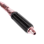 CALISTA Perfecter Pro Heated Round Brush | Lift, Volumize, and Style with No Heat Damage for Healthier-Looking Hair | 1.0" for Shoulder Length Styles | Dual Voltage & Adjustable Temp (1.0, Rose Gold)