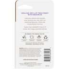 Burt's Bees Stocking Stuffers, Rescue Lip Relief, Berry Medley, Hydrating Lip Balm for Dry Cracked Lips, with Responsbily Sourced Beeswax and Shea Butter, 100% Natural Origin, 1 Squeezy Tube, 0.35oz