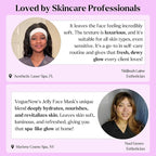 Jelly Face Mask for Facials - Lavender Hydrating, Brightening & Nourishing Jelly Mask with Free Jade Roller & Spatula | Professional Hydrojelly Masks | Christmas Gifts for Women, Gifts for Women