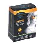 24K Gold Under Eye Mask Patches for Dark Circles & Puffy Eyes Treatment - 20 Pairs Hydrating Anti-Aging Hyaluronic Acid & Collagen Eye Pads for Smoother Softer Cool Skin, Beauty Gel Eyemask Skin Care