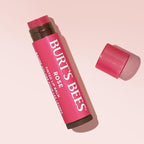 Burt's Bees Lip Tint Balm Stocking Stuffers Gifts, Long Lasting 2 in 1 Duo Tinted Balm Formula, Color Infused with Hydrating Shea Butter for a Natural Looking Buildable Finish, Petal Rose (2-Pack)