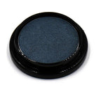 Dark Starry Night Metallic Navy Blue Grey Gray Silver Shimmer Pressed Powder Single Vegan Eyeshadow; Talc, Paraben & Cruelty Free