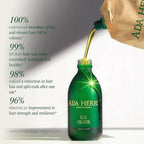 Hair Oil Mask Pre-Wash & Overnight 100% Natural Hair Growth Oil with Cold Pressed Argan, Castor, Jojoba, Rosemary, Vitamin E, Deep Conditioning for Dry Damaged Hair, Squalane from Olive (17.6 Fl Oz)