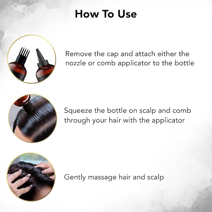 Botanic Hearth Hair Oil for Hair Growth | Strengthening Dry, Frizzy, Damaged Hair & Scalp Treatment | No Parabens or Harmful Sulfates | All Hair Types | Biotin Hair Oil - 6.7 Fl Oz