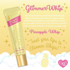 Glimmer Wish Glimmer Whip Hydrating Lip Balm – Moisturizing Lip Care with Organic Oils & Butters – Vegan Lip Moisturizer (Pineapple Whip)