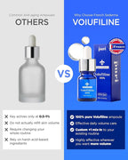 100% Volufiline Ampoules – Advanced Firming & Lifting Facial Ampoule from France Sederma, Intense Hydration & Skin Rejuvenation for Youthful, Perfect for Layering & DIY, 0.33 fl.oz (10ml) 3 Pack