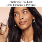 Kitsch Hair Perfume for Women - Warm Sugar | Clean, Deodorizing & Patented Odor-Eliminating Technology Hair Spray & Body Mist - Freshen Hair, Body & Pillows - Pink Grapefruit & Vanilla Scent - 50mL