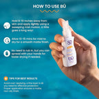 BU SPF 50 Fragrance Free Kids Sunscreen Spray for Face and Body, TSA Travel Size Sunscreen, Clear Non Aeorsol Spray, Non Greasy, Water Resistant and Oil Free, 1 oz (4-pack)