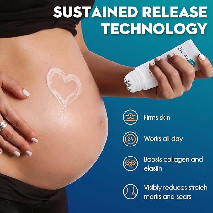 Stretch Mark Repair Cream is Formulated with Botanical Ingredients to Effectively Minimize Stretch Marks for a Smoother, More Even Skin Tone