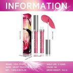 COOL STORY Velvet Lip Stain Mousse, Lip Tint Long-Lasting Waterproof Matte Finish (04)