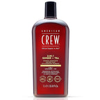 AMERICAN CREW 3-in-1 Ginger & Tea, Shampoo, Conditioner & Body Wash for Men, Hair Care Gift for Him, Revitalizing and Refreshing Fragrance, 33.8 fl oz