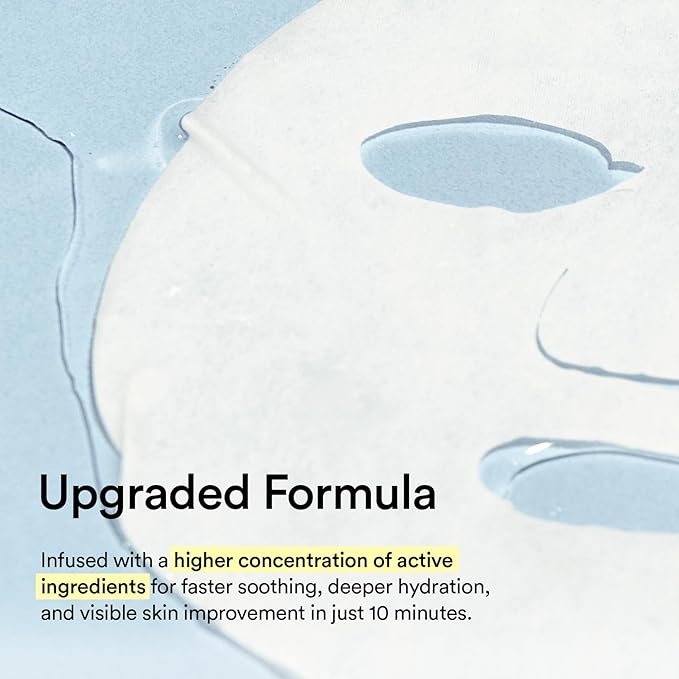 Abib Gummy Sheet Mask Vita Sticker 10 Sheets (Skin Tone) I Korean Face Mask for Sensitive Skin, Soothing & Redness Relief, Daily Skincare Treatment, K-Beauty Sheet Mask