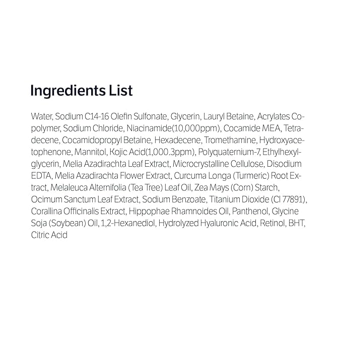 SUNGBOON EDITOR Kojic Capsule Brightening Cleanser | Low pH Gentle Gel Face Wash | Encapsulated Kojic Acid, Turmeric & Niacinamide for Dark Spots, Acne & Blackhead | Korean Skincare, Stocking Stuffers