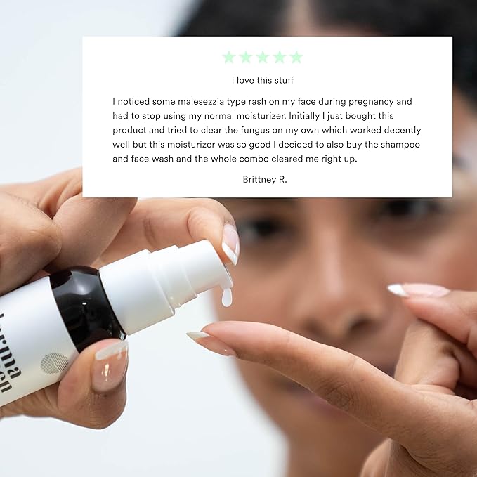 Malassezia Moisturizer, Soothe and Relieve, Safe for Folliculitis and Seborrheic Dermatitis, 2 fl oz