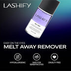 Lashify Melt Away Extra Gentle Dual-Phase Eye Makeup and Bond Remover, 80ml bottle