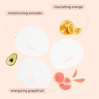 SpaLife Beauty Fruit Facial Sheet Masks 24 Pack – Face Masks Skincare Set – Hydrating Face Masks – 6 Natural Fruit Extract Formulas – Orange, Grapefruit, Coconut, Cherry, Avocado, Cucumber