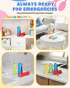 EverBrite 16-Pack Mini LED Flashlight Set, Small Flash Lights Assorted 4 Colors, 48 AAA Batteries Included, for Emergency, Camping, Hiking, Outdoor Activities, Bulk Holiday Gifts