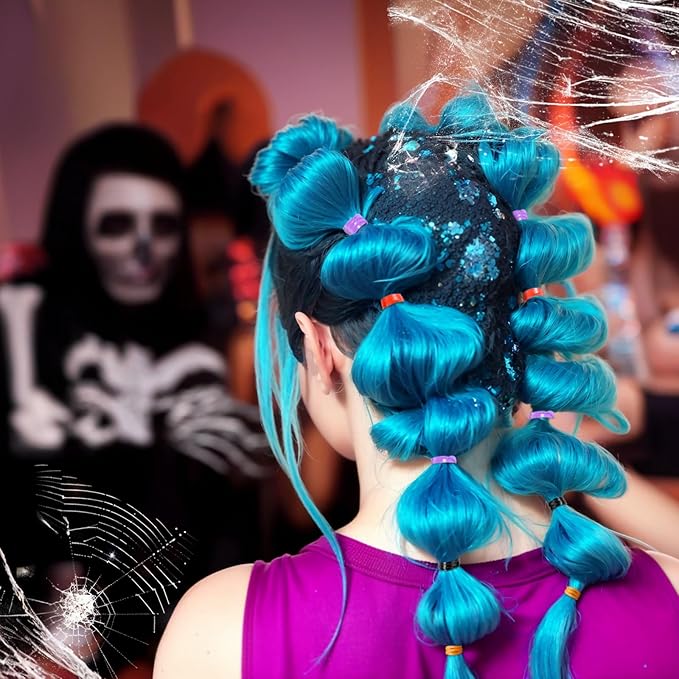 Rubber Bands for Hair, YGDZ 5 Colors 600 PCS Elastic Hair Ties with Organizer Box, Small Hair Bands for Girl, Baby, Hair Accessories for Women, Toddler