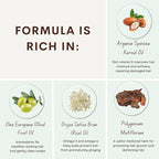 Dark Brown Hair Dye Shampoo 400ml- 100% Grey Coverage in Minutes - Ammonia Free Hair Color Shampoo Gray Silver Hair (Dark Brown Pack 2)