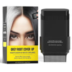 Gowwim Root Touch up Powder, Instantly Gray Hair Cover up Hairline Powder for Women & Men Waterproof and Sweatproof Root Cover Up Long-Lasting for Thinning & Loss Hair (Black4, 15g)