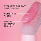 Lawless Women's Forget The Filler Lip Plumper Line Gloss, Violet Bloom, Purple, 0.11 Fl Oz (Pack of 1)