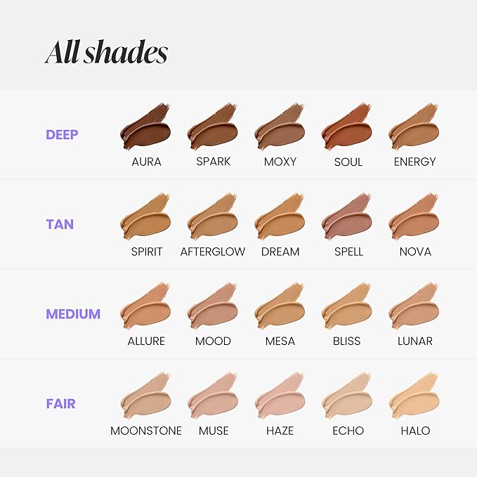 Wonderskin Hyper Bond All-Day Stay Serum Foundation – Waterproof, Transfer-Proof, 24HR Longwear Face Makeup with Niacinamide & Hyaluronic Acid – Lightweight, Natural Finish (Bliss)