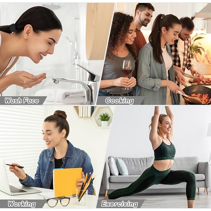 obeoby 100PCS Neutral Colors Hair Ties, Seamless Hair Ties Ponytail Holders Elastics Hair Accessories Stocking Stuffers for Women Girls