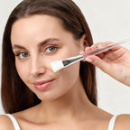 20 Pieces Facial Mask Brushes Facial Applicator Soft Makeup Mask Acid Brush Esthetician Cosmetic Brush for Mud Cream, Makeup Peel (White and Yellow)