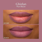 Thrive Causemetics Lip Filler Long-Wearing + Plumping Lip Liner, Shea Butter Hydrating Lip Plumper Retractable Lip Liner Pencil, Built In Sharpener, Vegan & Cruelty Free, Ghizlan (Plum Mauve)