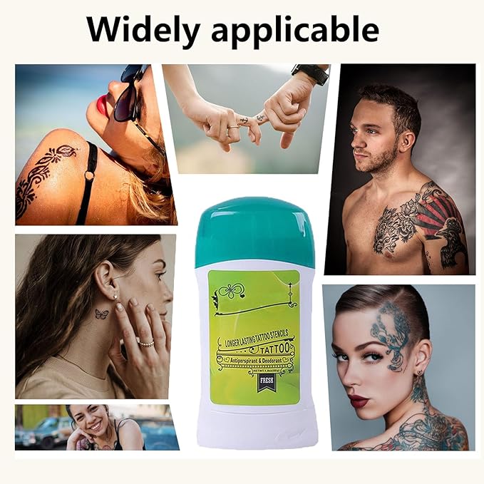 2PCS Tattoo Transfer Cream Stencil Gel,Safe Tattoo Transfer Gel Clear & Long-Lasting Tattoo Stencil Gel for Tattooing Artists and Beginner