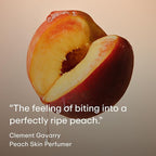 PHLUR Peach Skin Body Mist - Hair & Body Fragrance Mist - Peach, Plum, Bergamot, Milky Sandalwood & White Freesia Body Spray (8 Fl Oz)