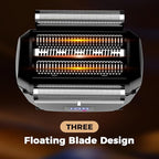 Ufree Beard Trimmer for Men, Foil Shaver Electric Razor, Shavers for Body Face Nose Ear, Cordless Hair Trimmer, Professional Hair Clippers, Mustache Grooming Kit Birthday Gifts for Men