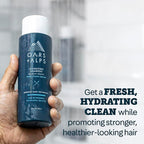 Oars + Alps Men's Sulfate Free Hair Shampoo and Conditioner Set for Men & Women, Infused with Kelp & Algae Extracts, Nourishing & Moisturizing, Paraben Free, Fresh Ocean Splash Scent, 2pk, 13.5oz