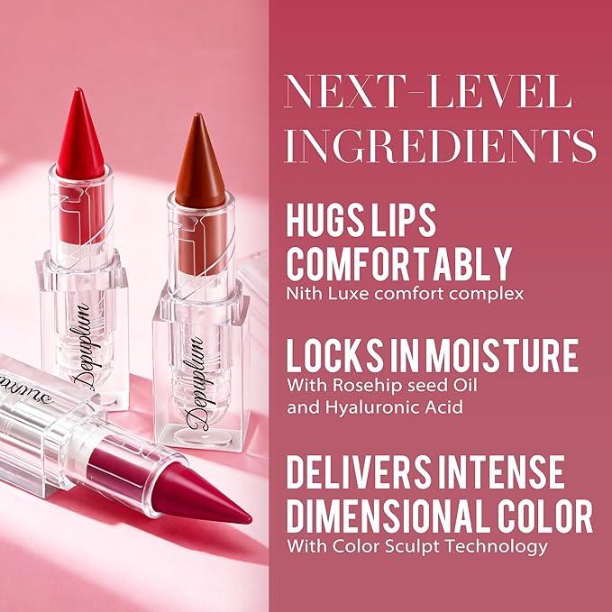 Brown Lipstick Gradient Matte Lipsticks Lip Liner Combo Set for Women Waterproof Long Lasting Lip Stick Pencil Cream Lip Liner and Lipstick Combo Makeup, E2