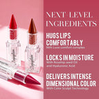 Nude Lipstick Gradient Matte Lipsticks Lip Liner Combo Set for Women Waterproof Long Lasting Lip Stick Pencil Cream Lip Liner and Lipstick Combo Makeup, E1